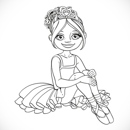 Drawing On Floor the Dress